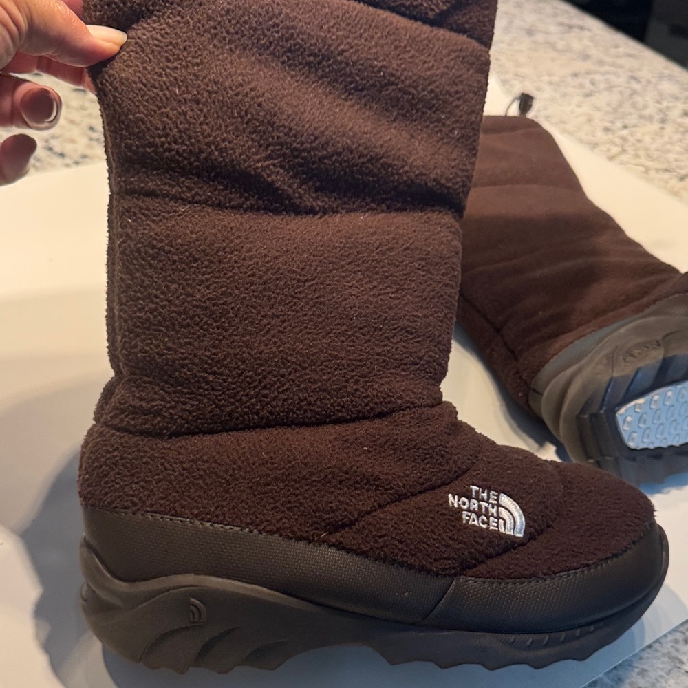 The North Face Dark Brown Insulated Boots